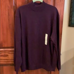 Men’s XL Turnbury merino wool sweater NWOT